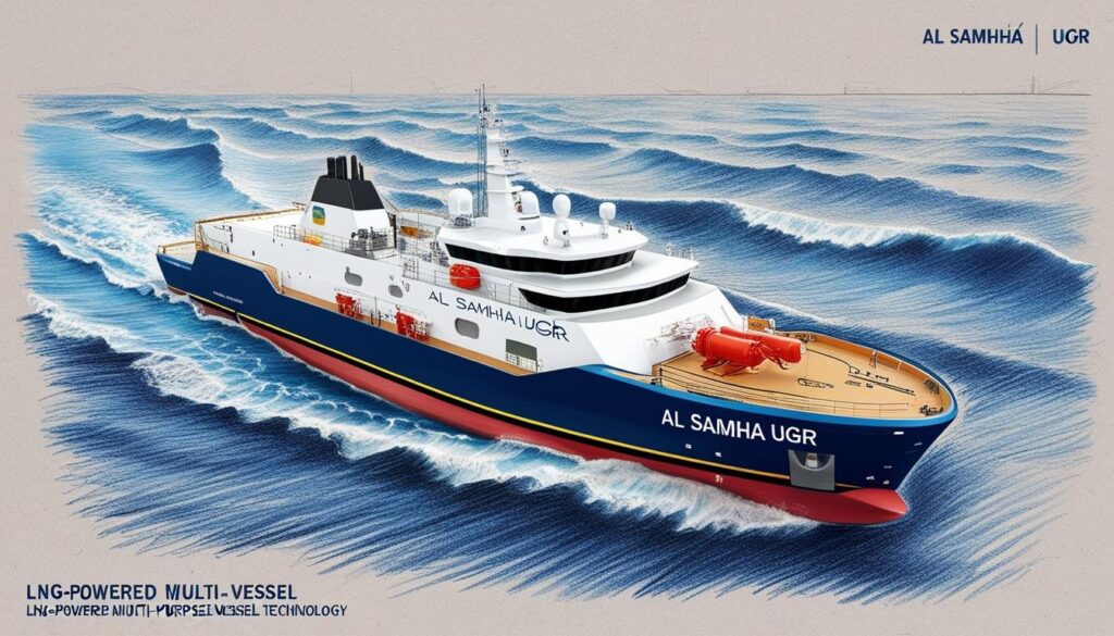Abu Dhabi Ports unveils LNG-powered vessel Al Samha UGR