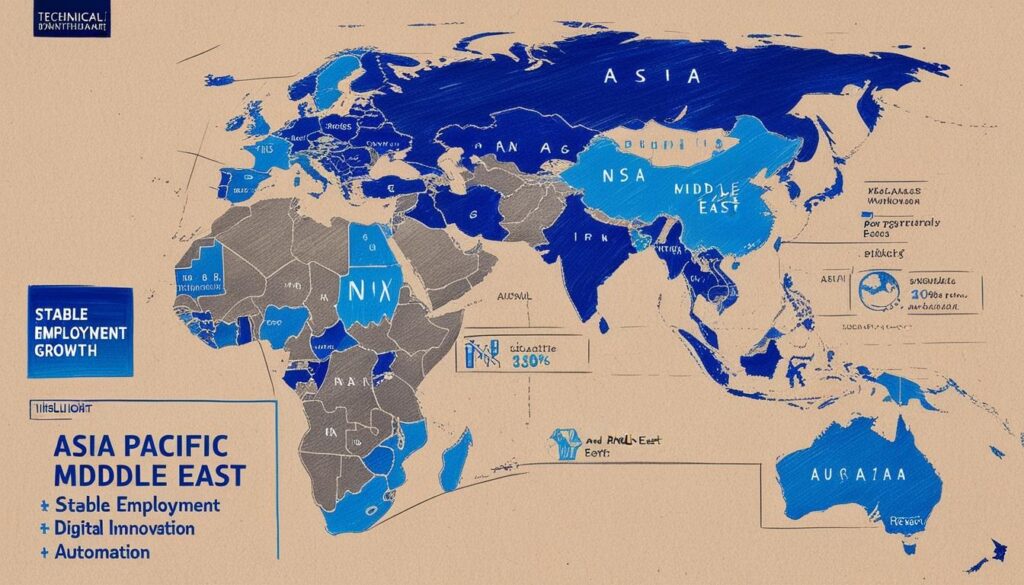Asia Pacific and Middle East report resilient hiring growth despite global uncertainty in Q3 2025