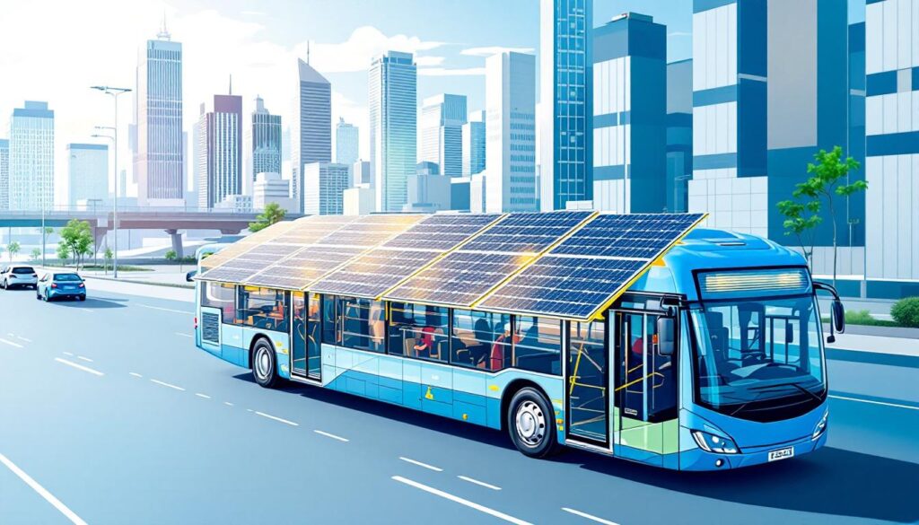 UAE’s GreenTrans Solar Bus System transforms public transport into a renewable energy powerhouse