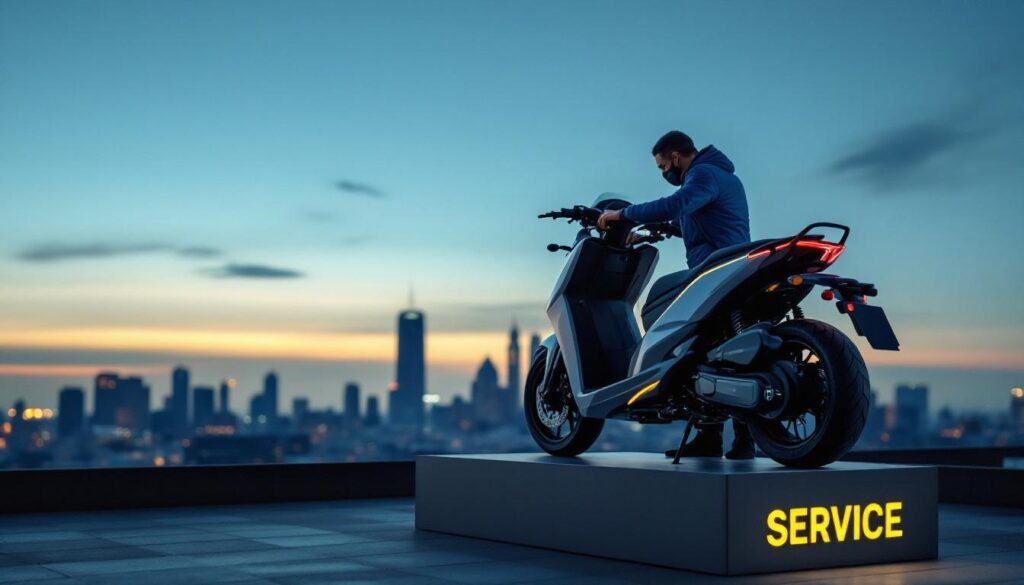 Abu Dhabi unveils first electric motorbike battery-swapping station, accelerating clean mobility