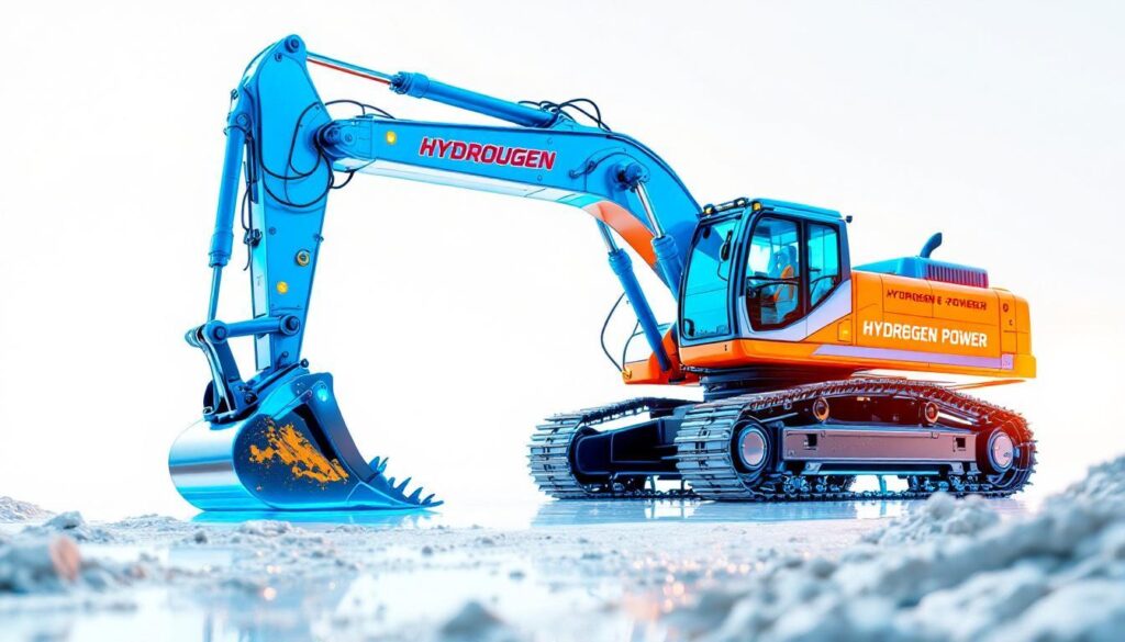 Hydrogen gains ground as a viable decarbonisation option for heavy construction equipment