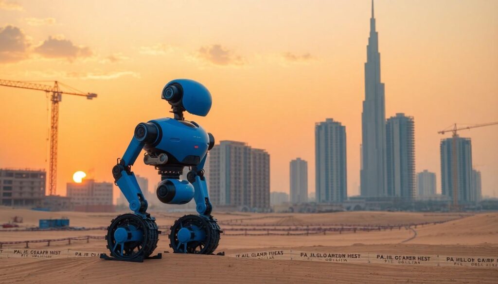 Innovo and FieldAI test autonomous robots in Dubai construction site amidst harsh climate
