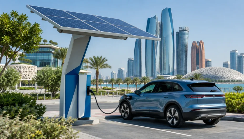 Beam Global signs MoU for off-grid EV charging in Masdar City Beam Global signs MoU for off-grid EV charging in Masdar City