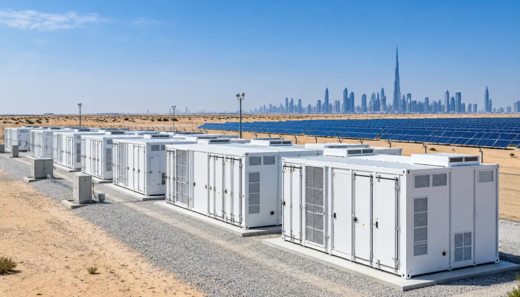 Dubai targets 2,000MW battery storage to back round-the-clock solar power Dubai targets 2,000MW battery storage to back round-the-clock solar power